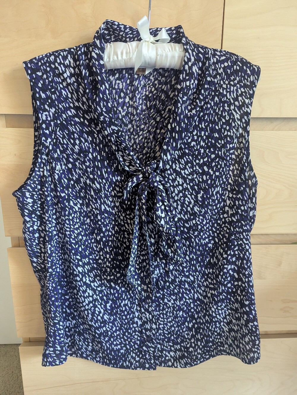 Calvin Klein Blouse With A Tie Front